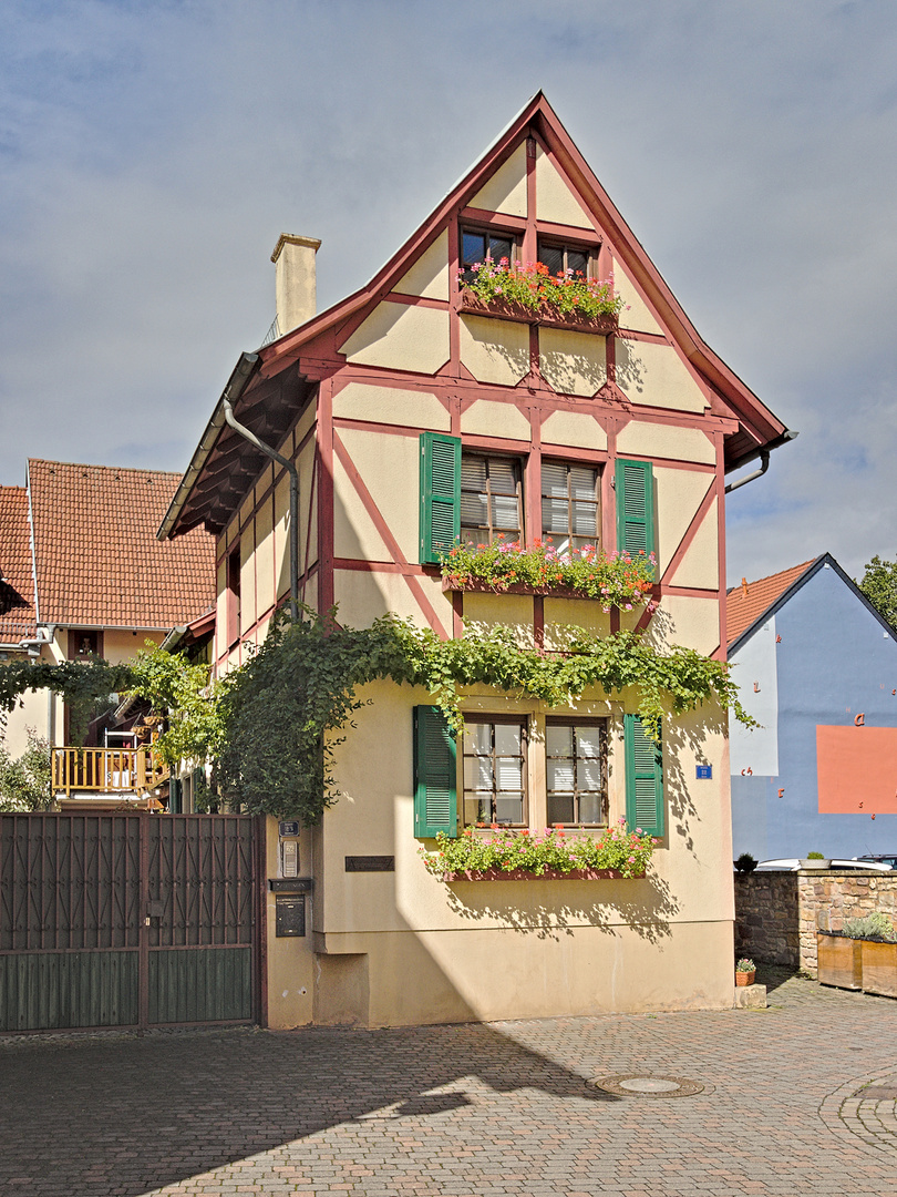 Fachwerkhaus in der Alzeyer Amtgasse