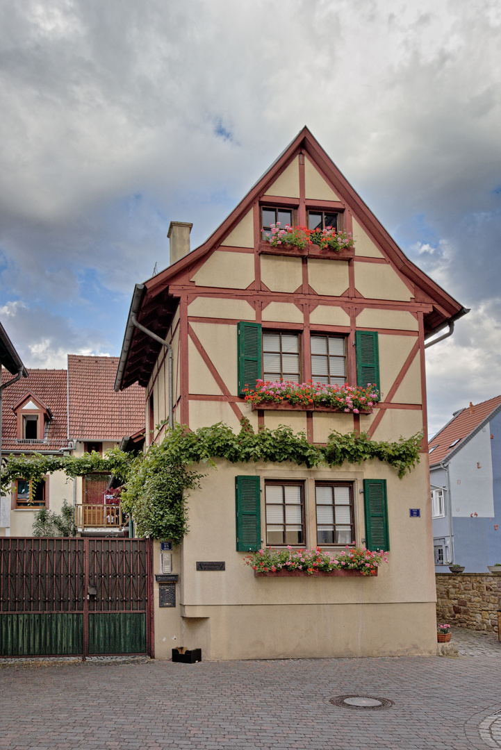 Fachwerkhaus in der Alzeyer Amtgasse