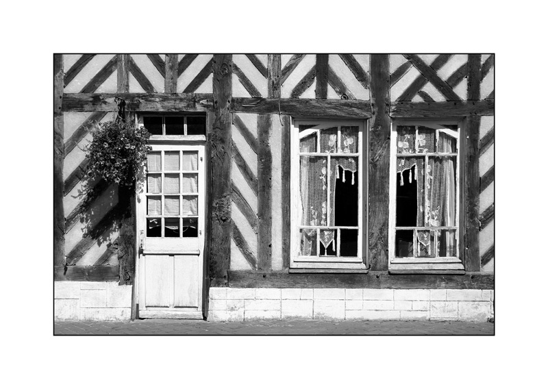 Fachwerkhaus in der Normandie