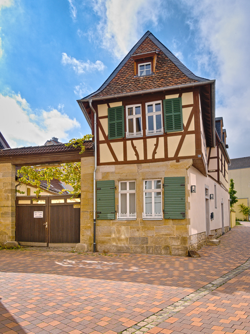 Fachwerkhaus in der St.-Georgenstraße in Alzey