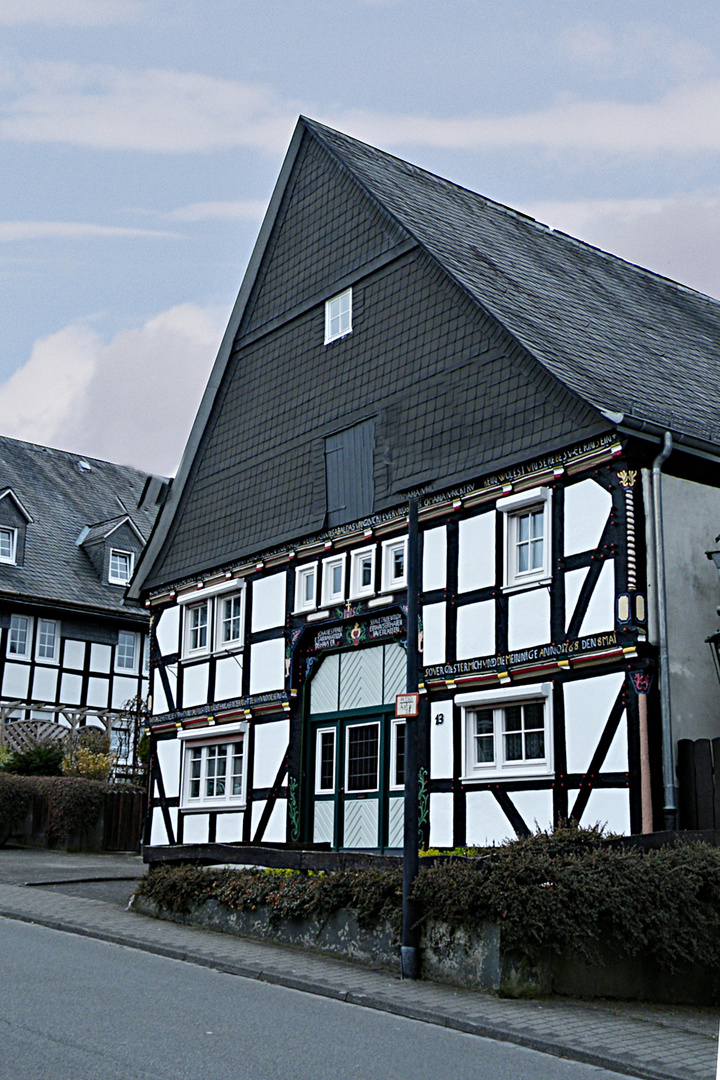 Fachwerkhaus in Eversberg