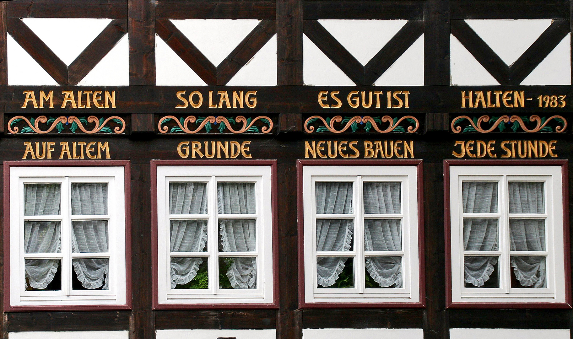 Fachwerkhaus in Goslar.....