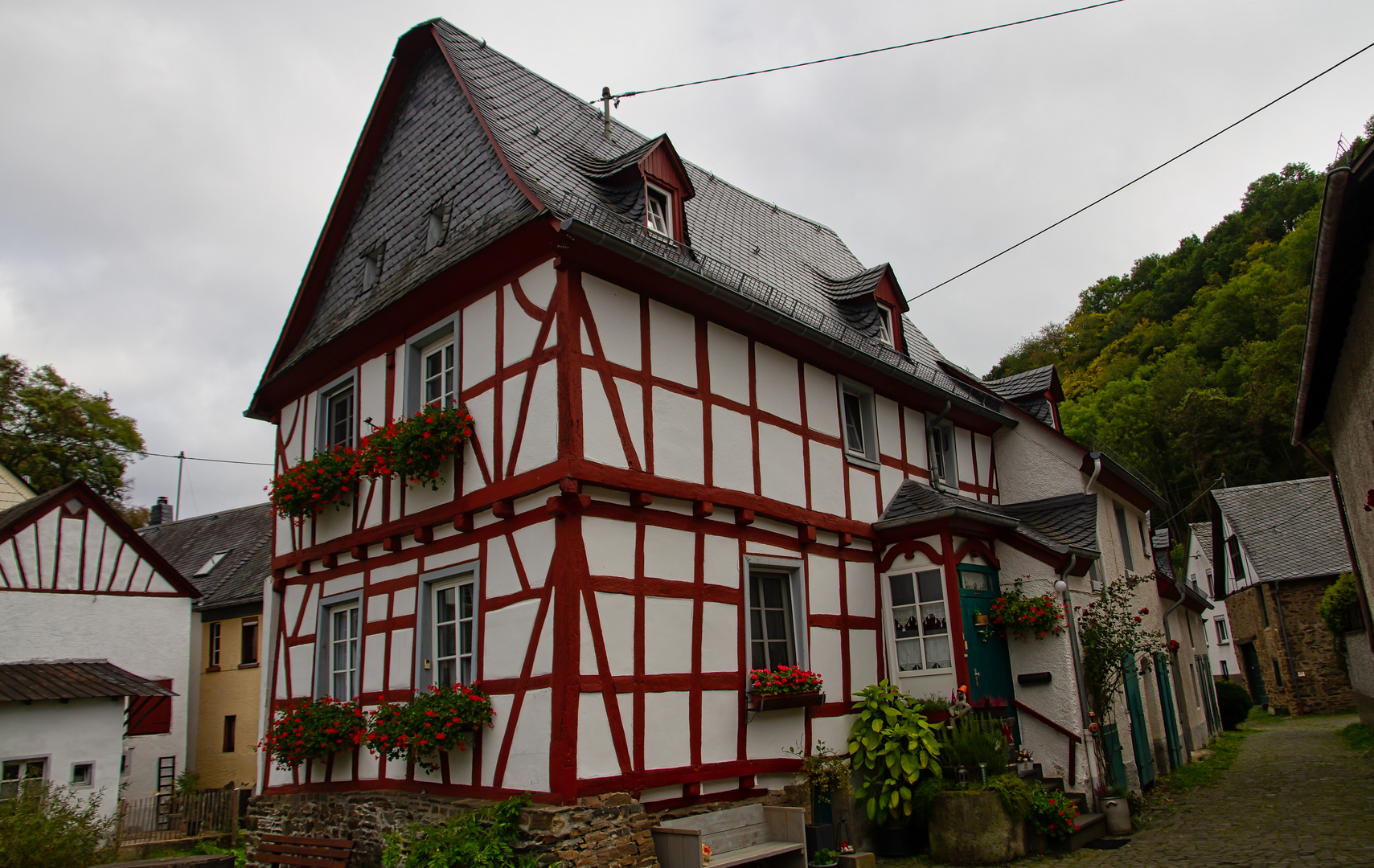 Fachwerkhaus in Monreal in der Eifel