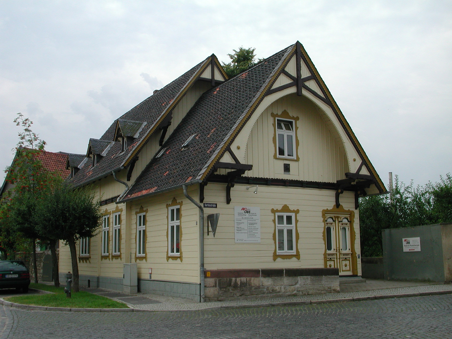 Fachwerkhaus in Osterwieck ,Gartenstraße.