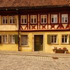 Fachwerkhaus in Rothenburg ob der Tauber - wie dazumal.