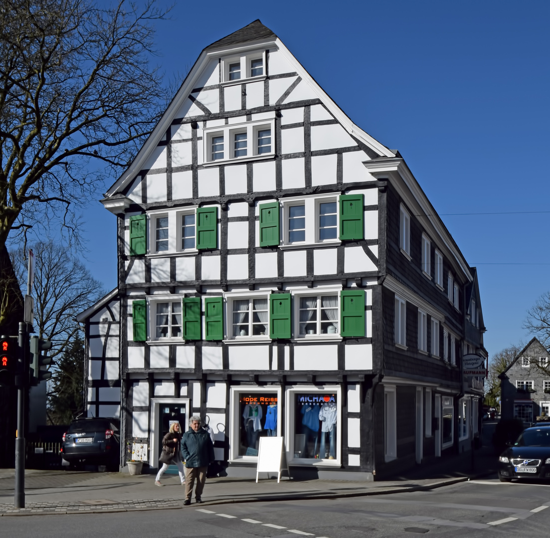 Fachwerkhaus in Wuppertal-Cronenberg