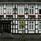 Fachwerkhaus mit Glockenspiel in Drolshagen (Sauerland)