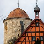 Fachwerkhaus und Turm in Langenburg
