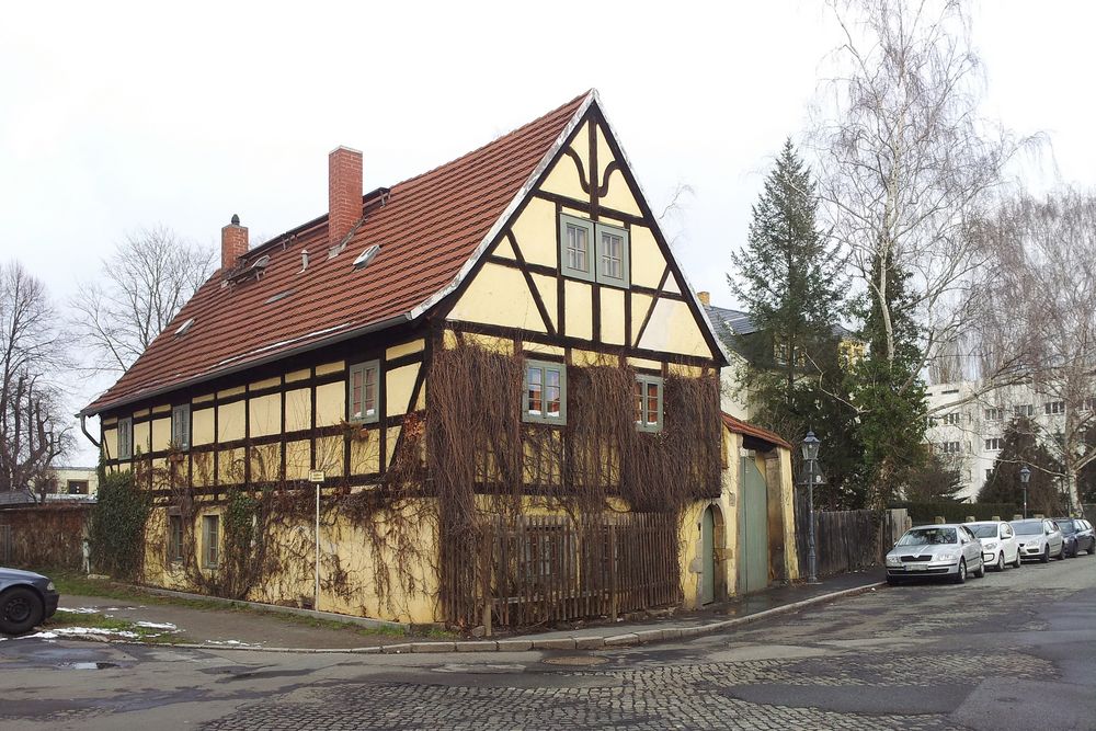 Fachwerkhaus von 1804 in Altpieschen