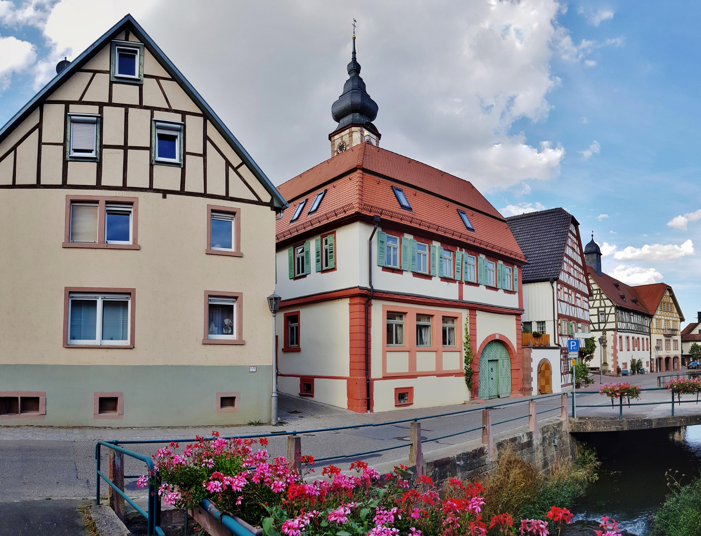 Fachwerkidylle in Königheim.