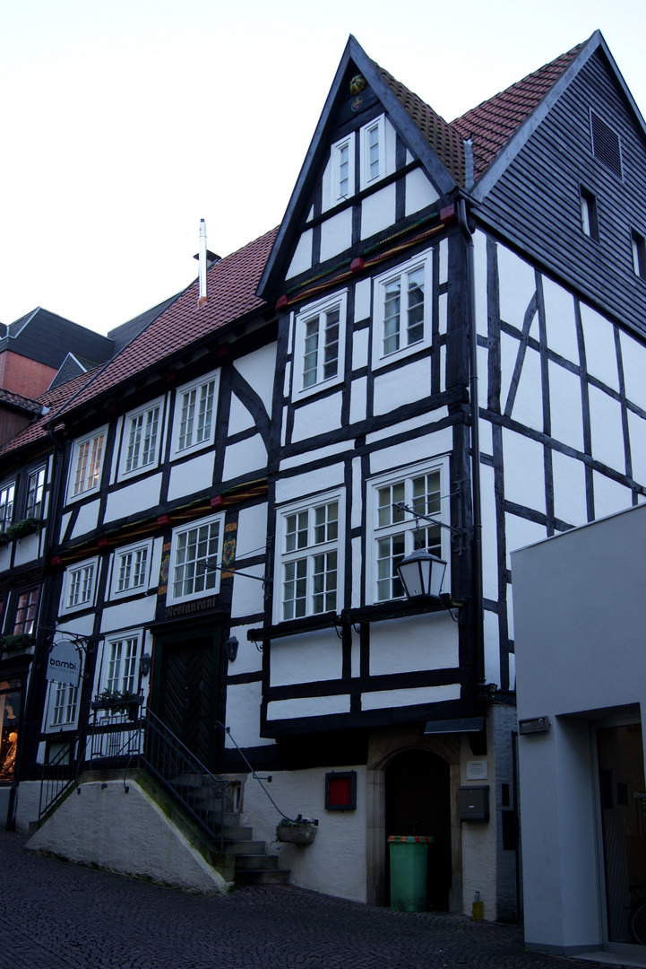 Fachwerktraufenhaus in Paderborn