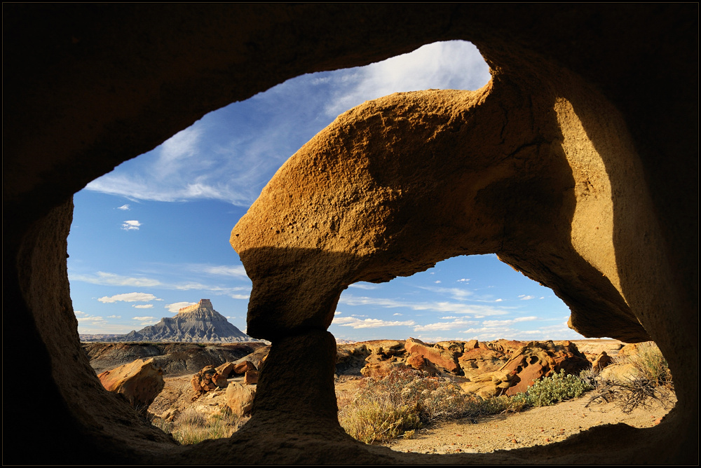 *Factory Butte Arch*