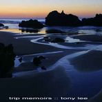 Fading light on Santander (Spanien) beach