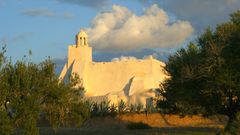 Fadlouhn Moschee in der Abendsonne