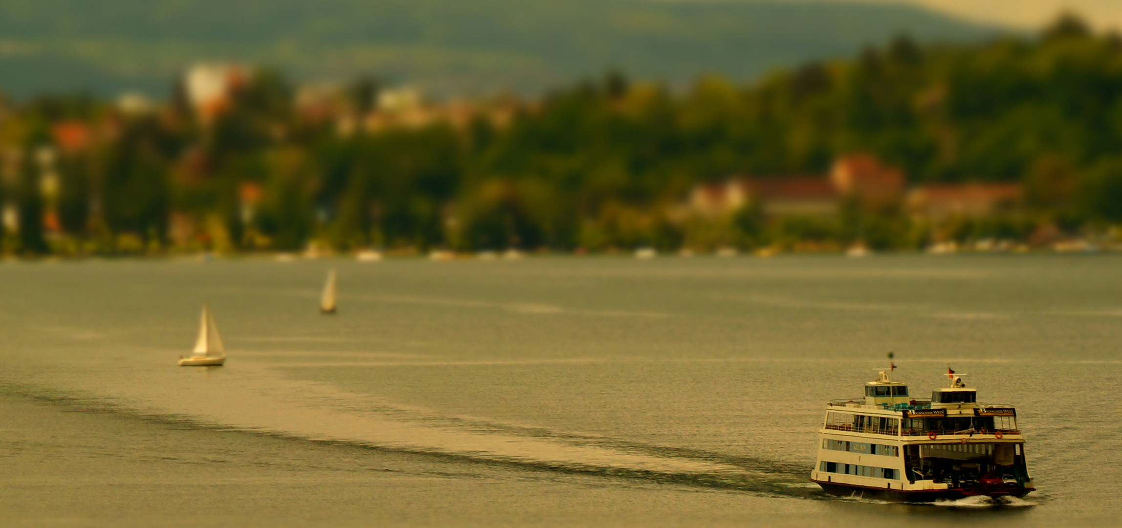 Fähre am Bodensee