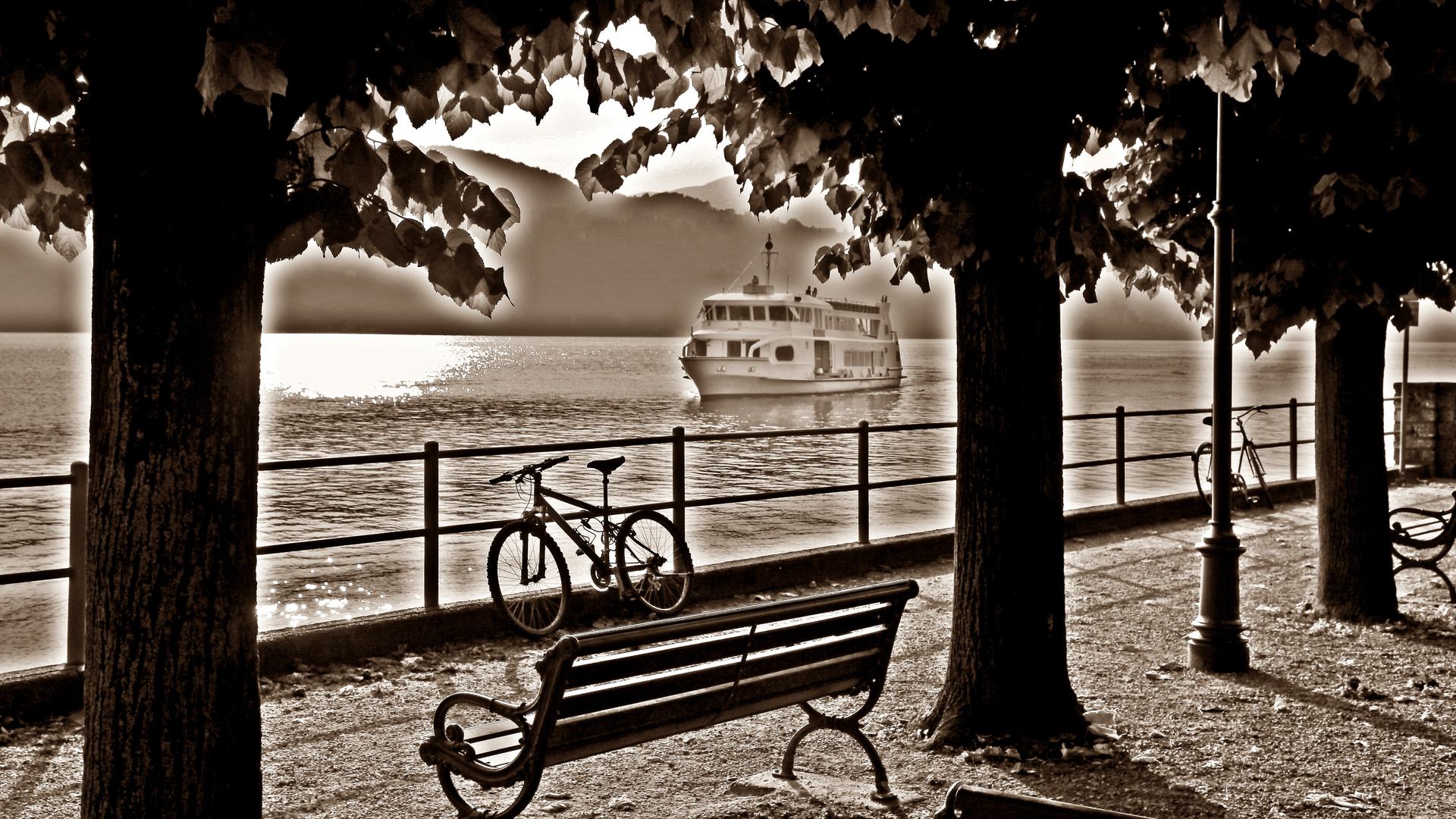 Fähre am Lago Maggiore