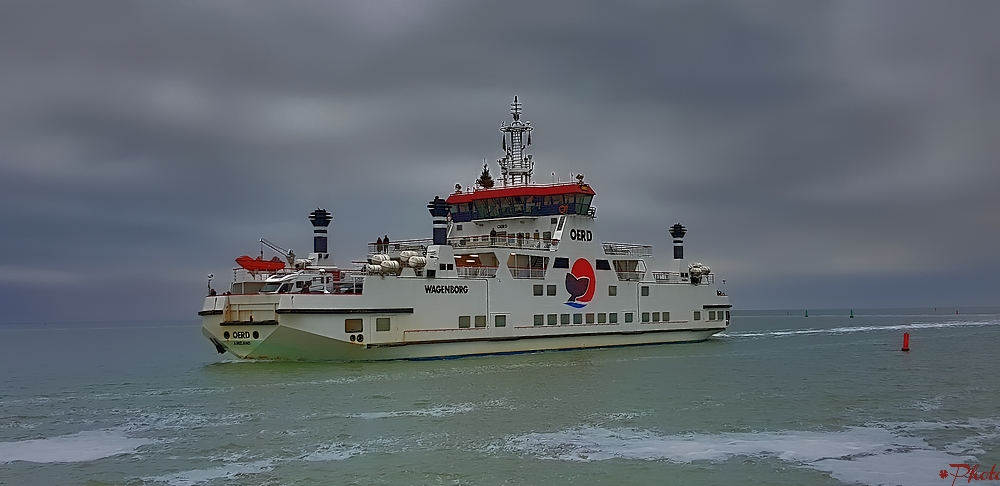 Fähre Ameland...Neujahr