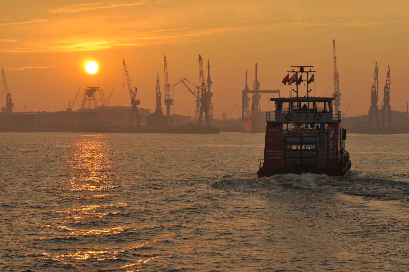 Fähre Hamburger Hafen