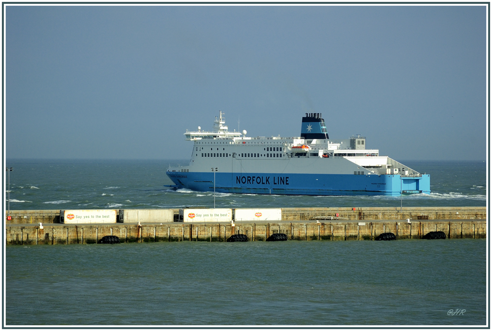 Fähre nach Dover / England