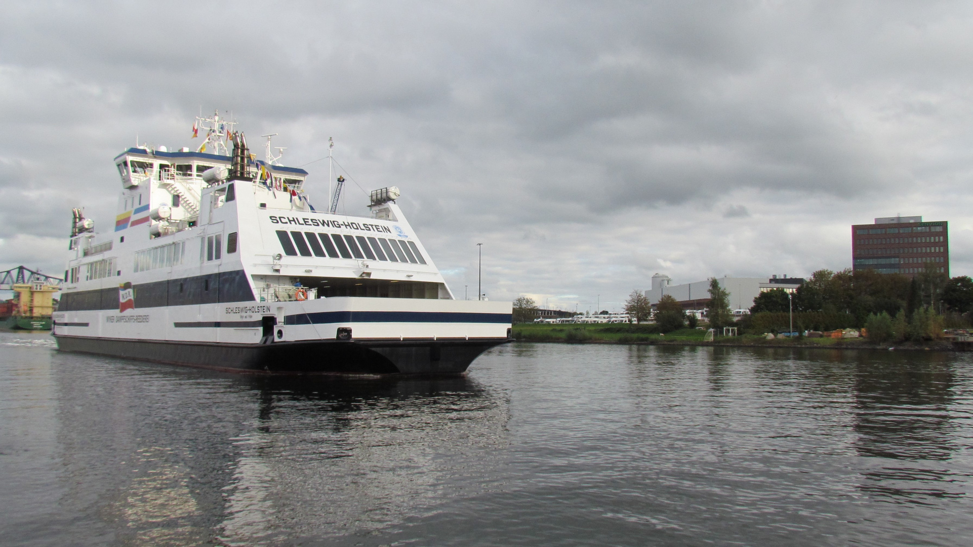 Fähre Schleswig-Holstein - Kiel Canal 2019