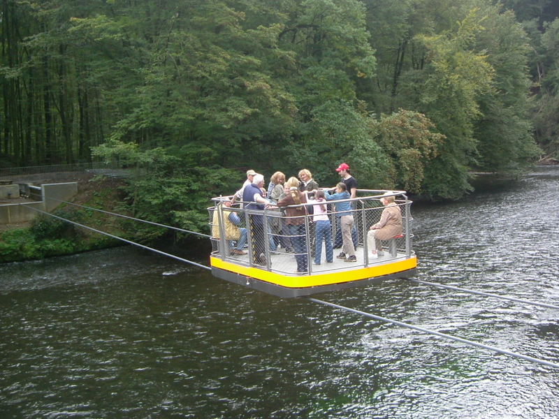 "Fähre" über die Wupper