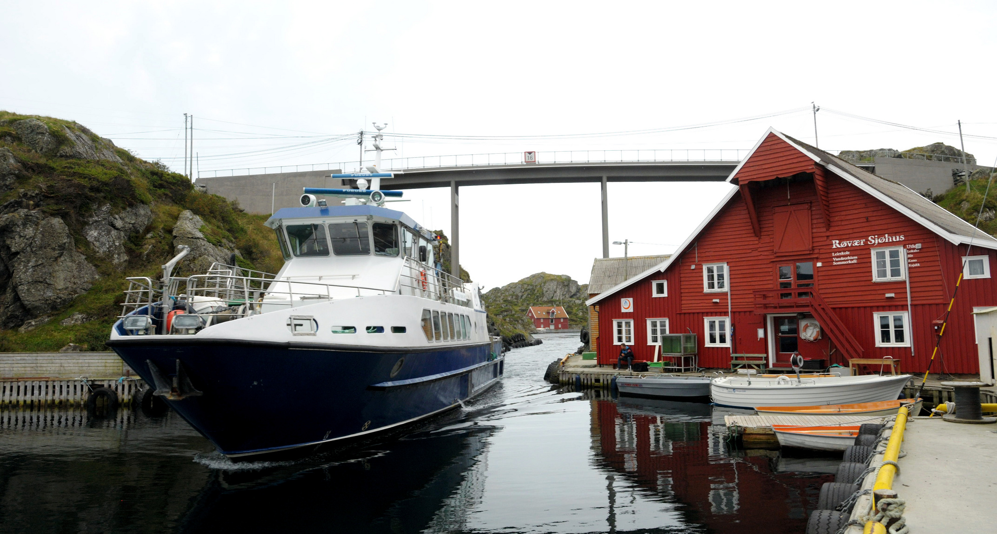 Fähreinfahrt Rovaer