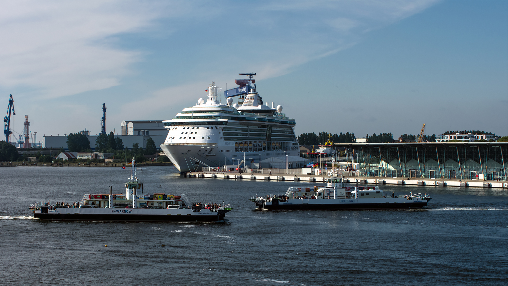 Fähren Warnow & Breitling, Warnemünde