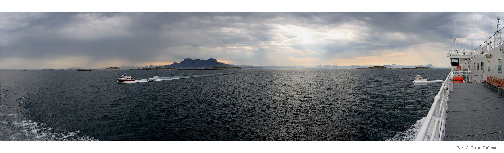 Fährfahrt nach Bodø