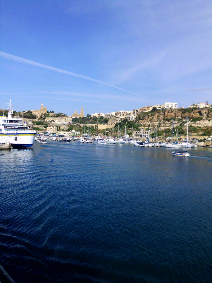 Fährhafen von Gozo