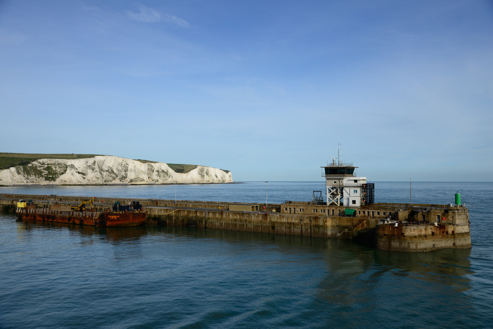 "Fährhafeneinfahrt Dover"