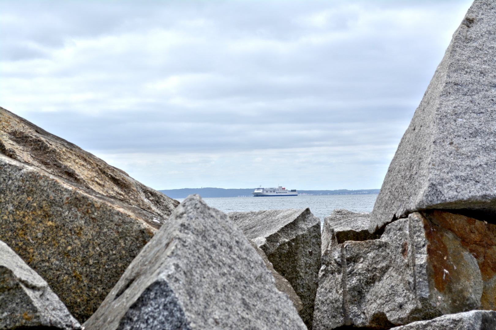 Fährlinie vor Sassnitz