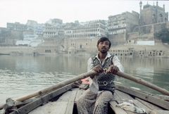 Fährmann in Varanasi