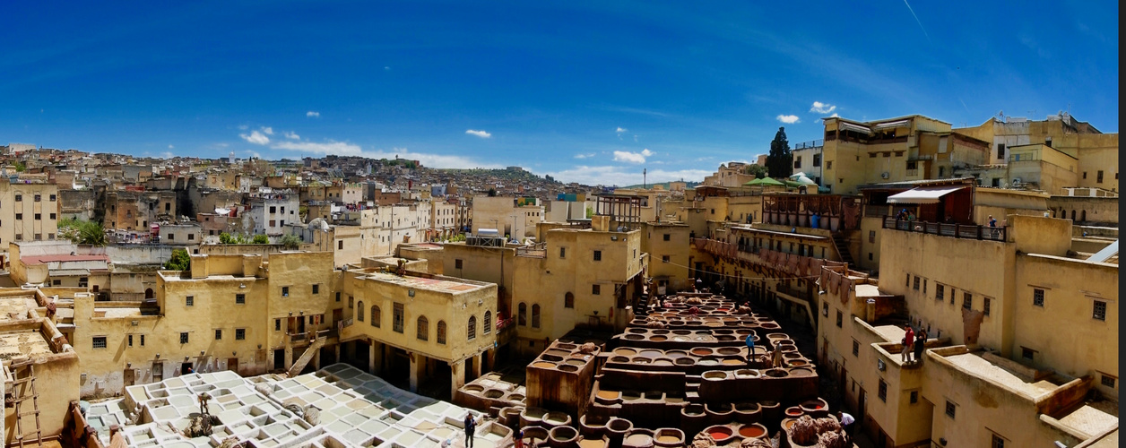 Färberviertel in Fez