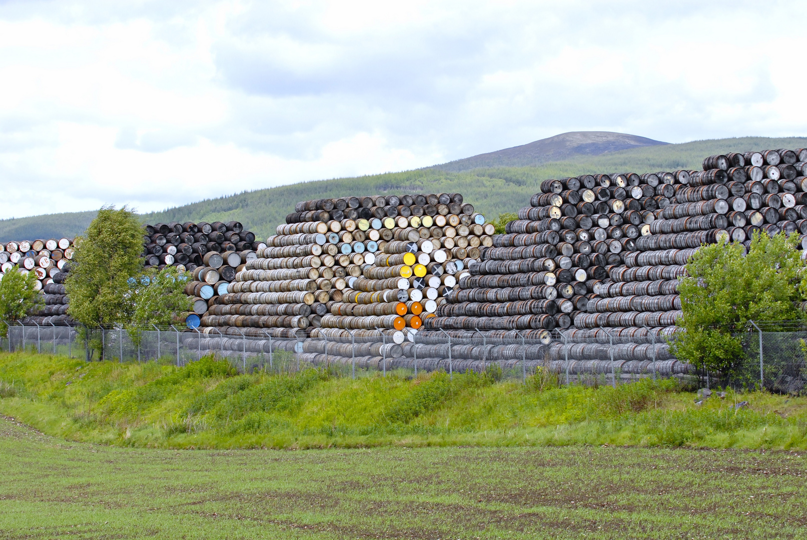 Fässer der Welt, kommt in die Highlands