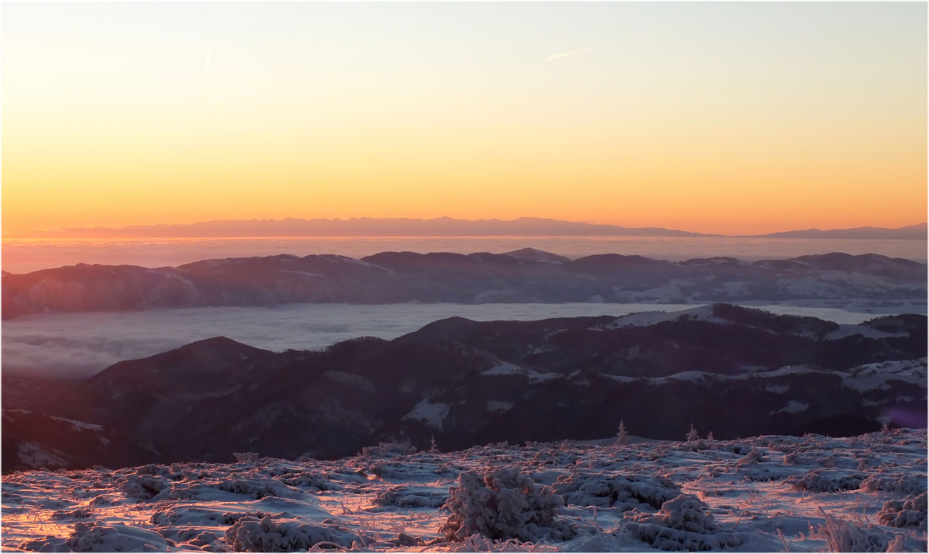 Fagaras Mountains. 