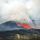FAGRADALSFJALL - Blick zum Vulkanausbuch
