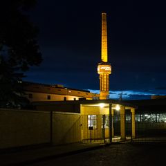 Fagus Werke bei Nacht