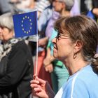 Fahne Pulse of Europe Stgt 9.4.17