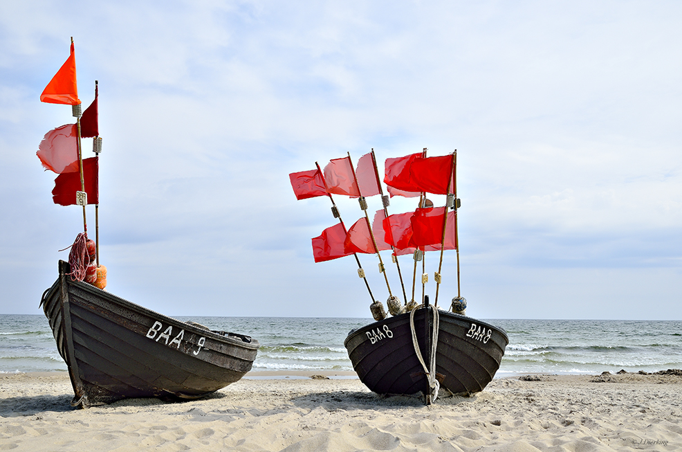 "Fahnen im Wind"