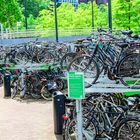 Fahrad Parkplatz Rotterdam U-Bahn + Markthalle