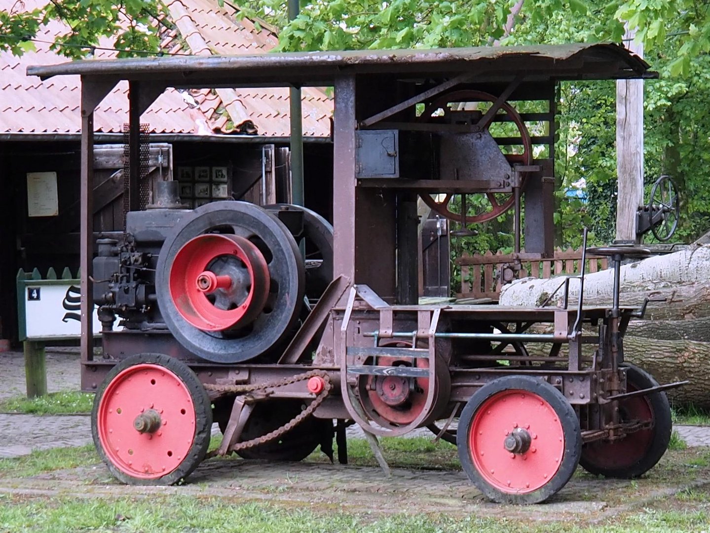 Fahrbares Sägewerk