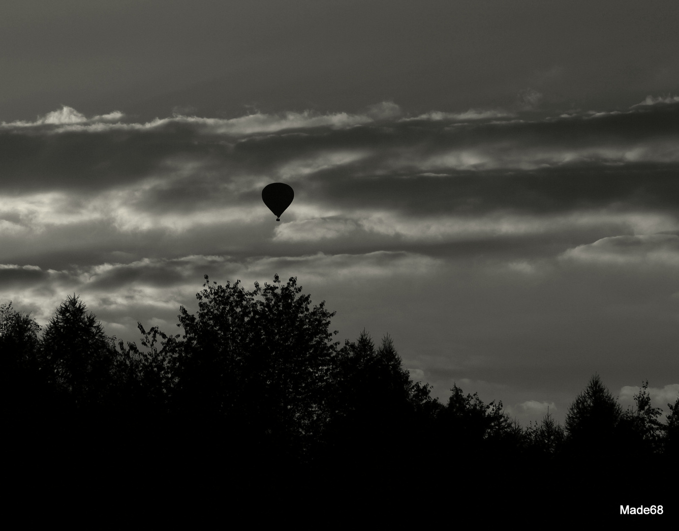 fahren am abend