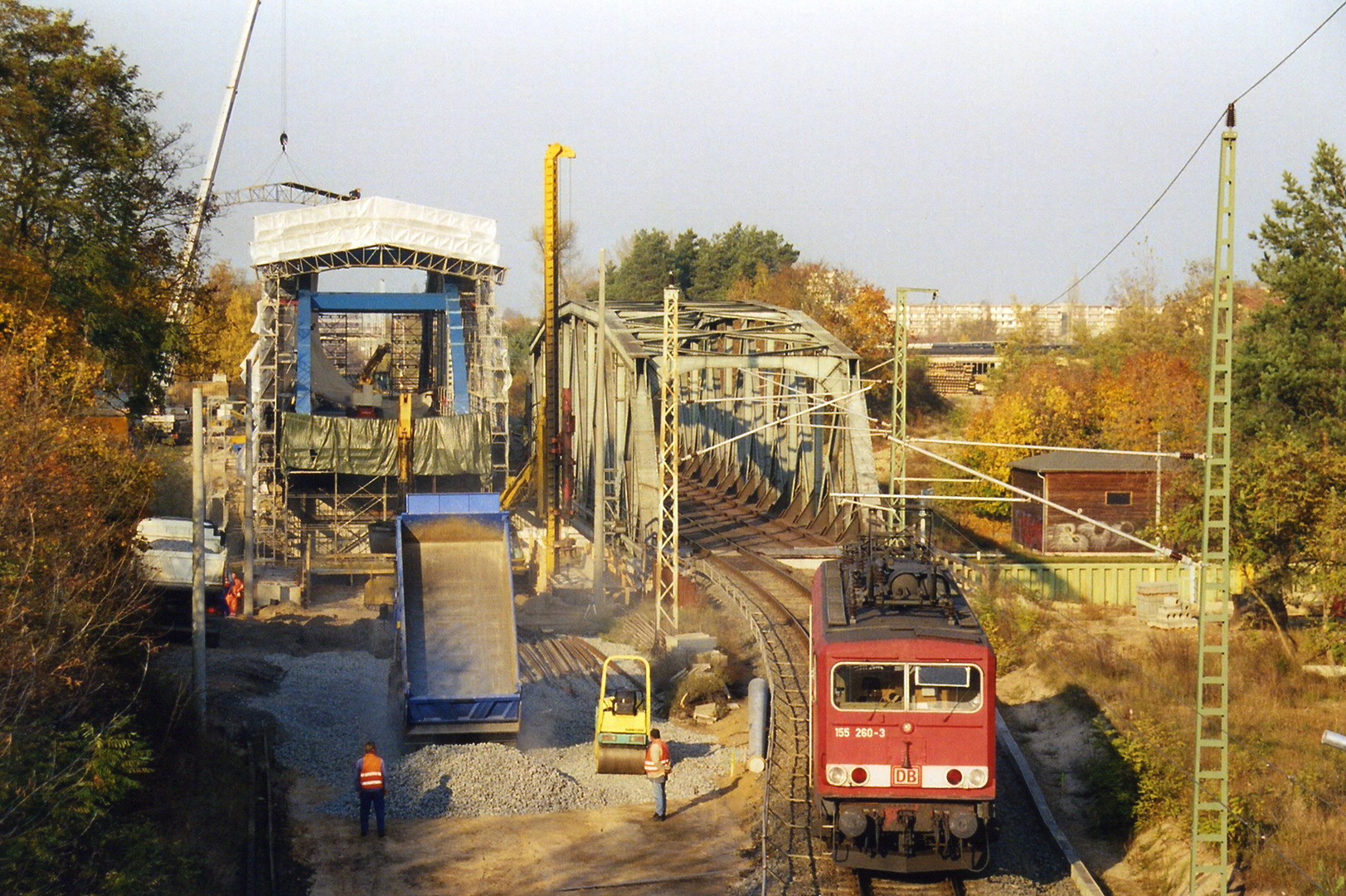 Fahren und Bauen...