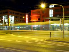 Fahrende Straßenbahn, Gögginger Straße 6.10.06