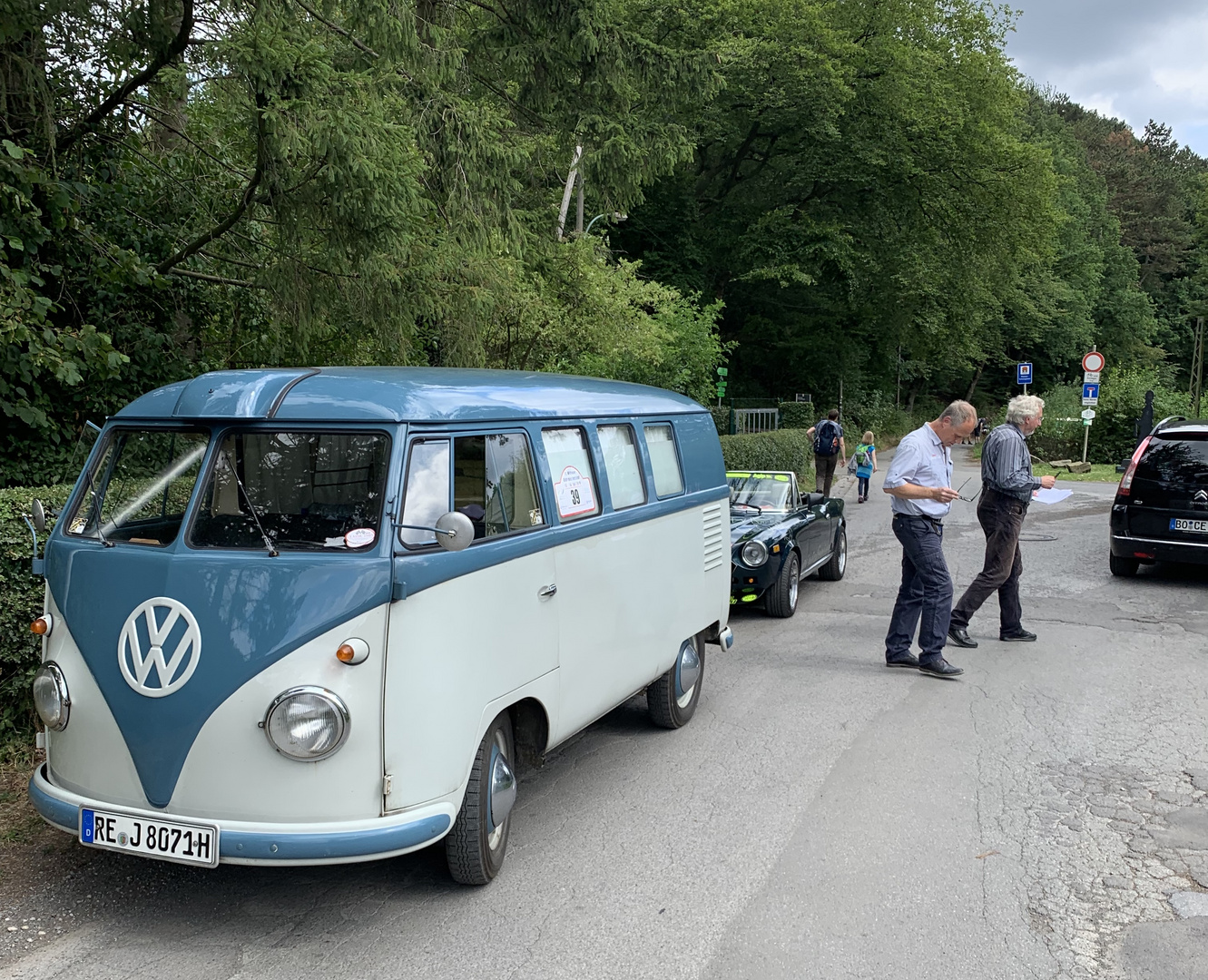 Fahrer auf der Flucht vorm Fotografen ;-)