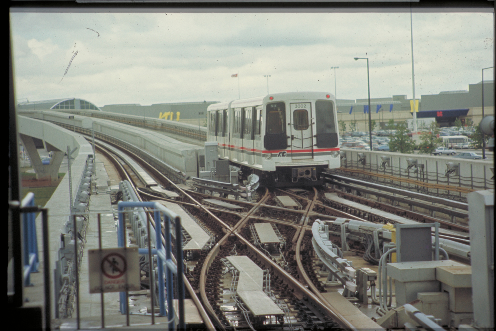 Fahrerlos in Scarborogh_Toronto  Dia von 1986