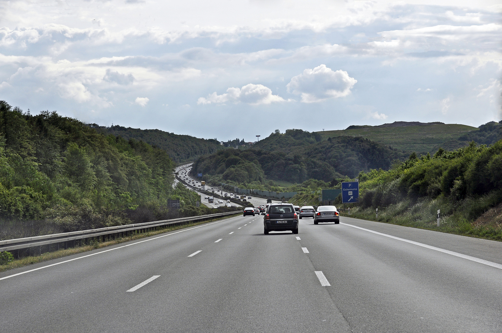 fahrn auf der autobahn