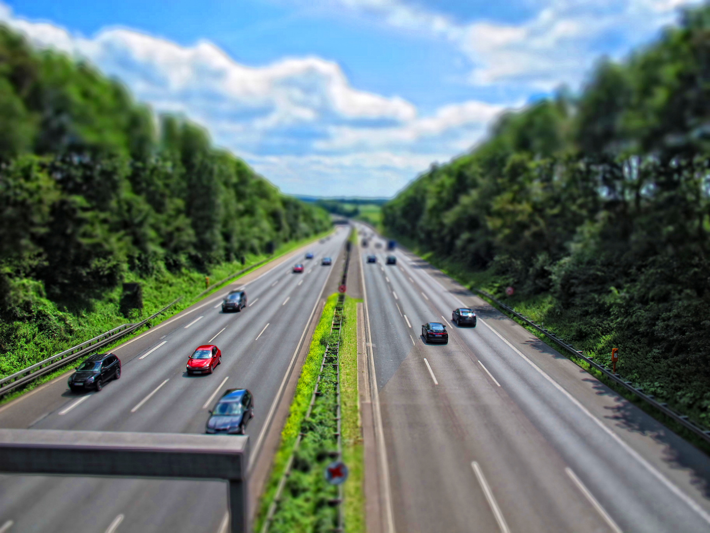 Fahrn, fahrn, fahrn auf der Autobahn!