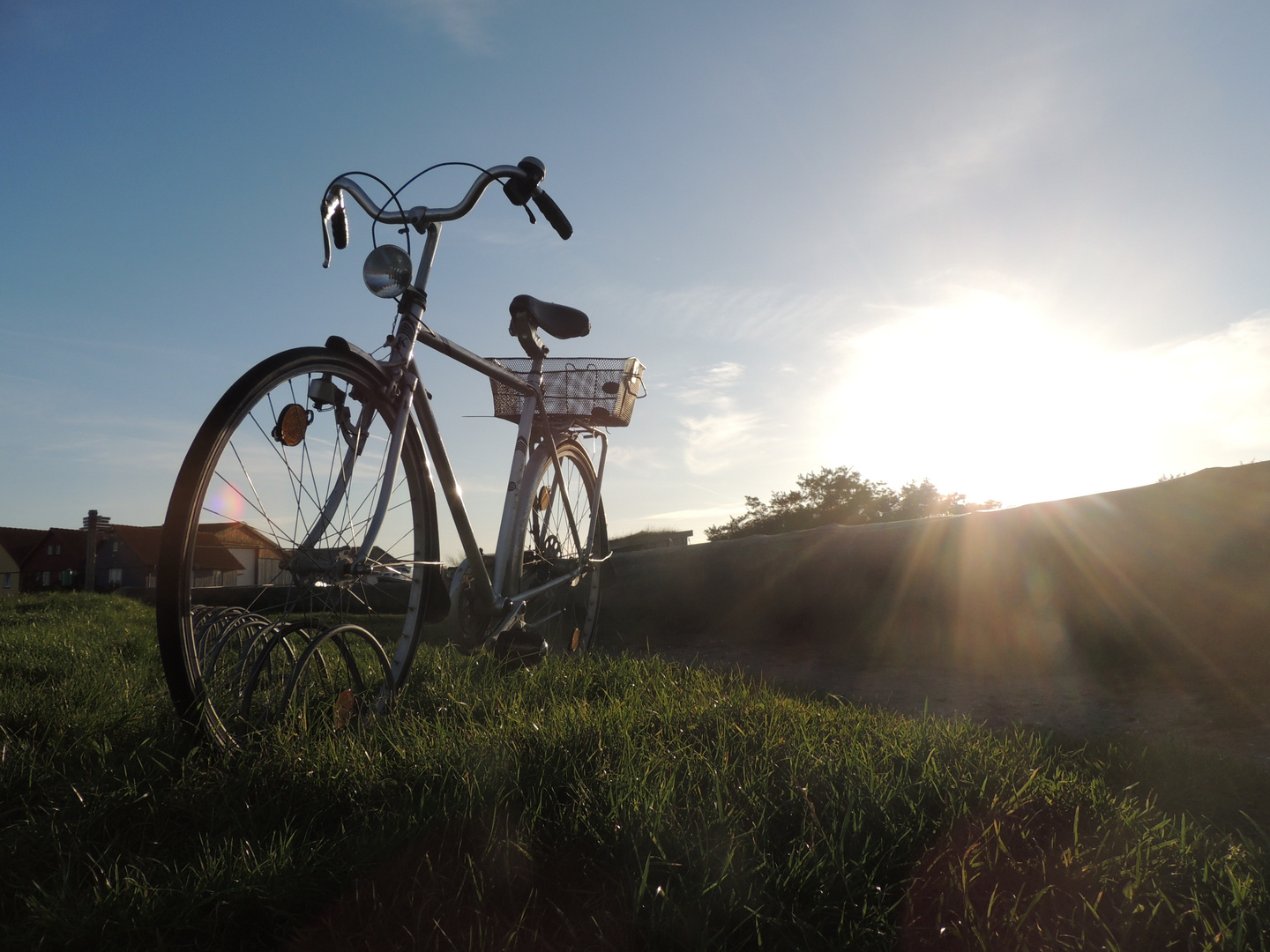 Fahrrad Abendlicht