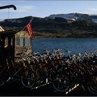 Fahrrad am Bahnhof